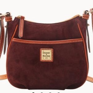 EUC Dooney & bourke suede crossbody bag purse. Used one time. Small mark on side